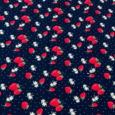 Ткань сорочечная набивная 12035