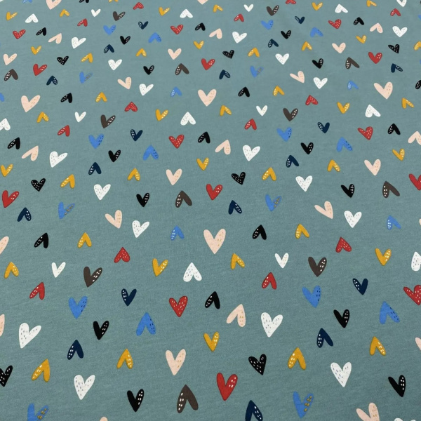 Кулирная гладь набивная рулон Пенье 1-76/611992НЖ