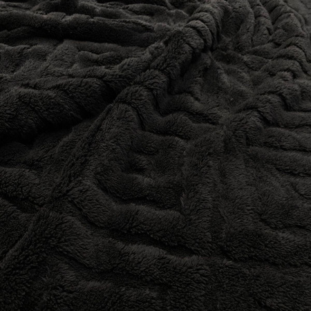 Велсофт жаккард Черный 1-372/143884Ж