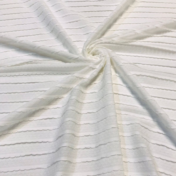 Кулирная гладь рулон жаккард Экрю 1-114/611665ГК 