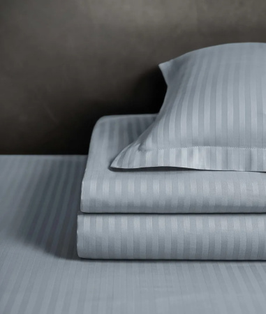 Сатин-страйп Серый 70174С-240 