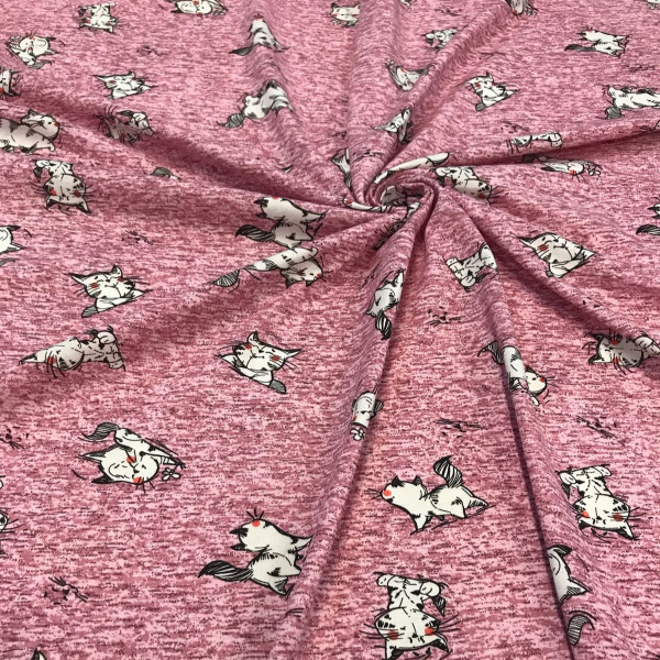 Кулирная гладь набивная рулон Реактив 1-76/611910НД