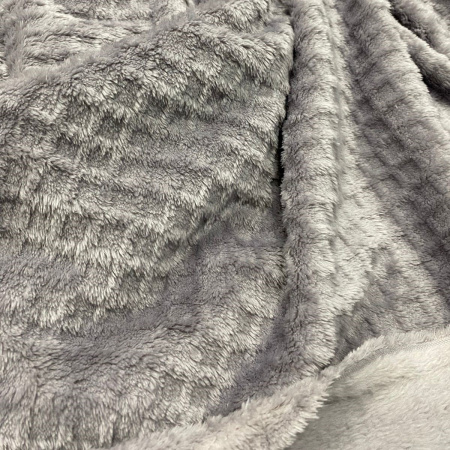 Велсофт жаккард Серый 1-372/143853Ж