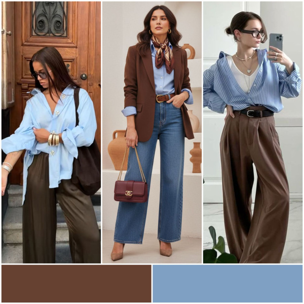 4 стильные цветовые пары для весны! 