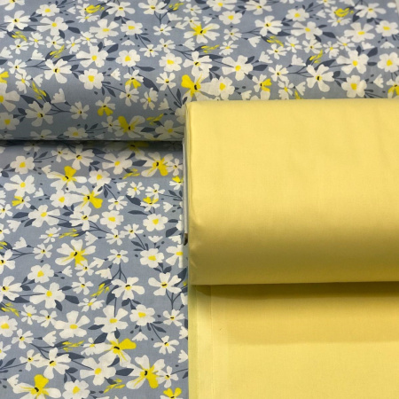 Премиум-поплин Ранфорс Банан 1729-240 