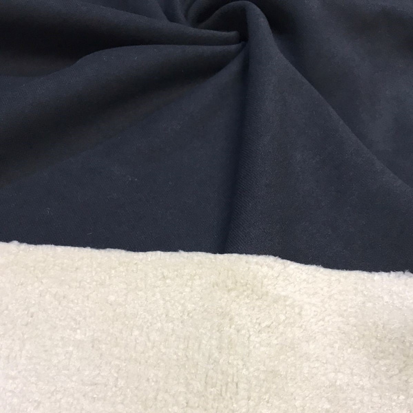 Мех на трикотажной основе Черный 99-751/9967МИ 