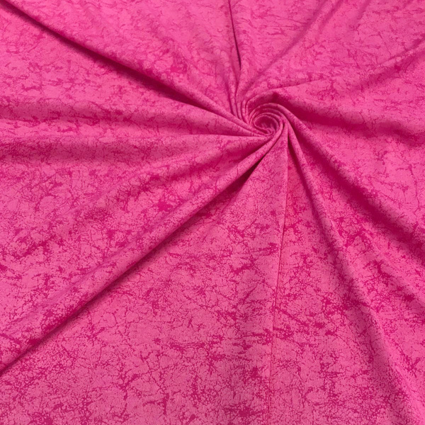 Кулирная гладь набивная рулон винтаж Карде Компакт, Фуксия 1-76/611949НЖ