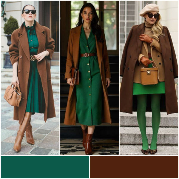 Сочетание цветов в одежде осенью: стильные идеи для вашего гардероба!