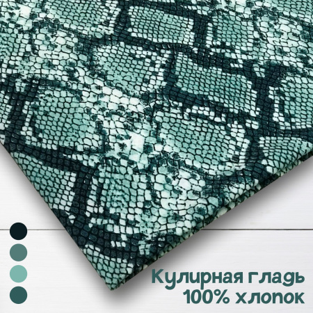 Кулирная гладь набивная рулон Реактив 1-76/611814НЖ