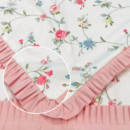 Комплект постельного белья из бязи Малышок "Цветы" 4036671М 