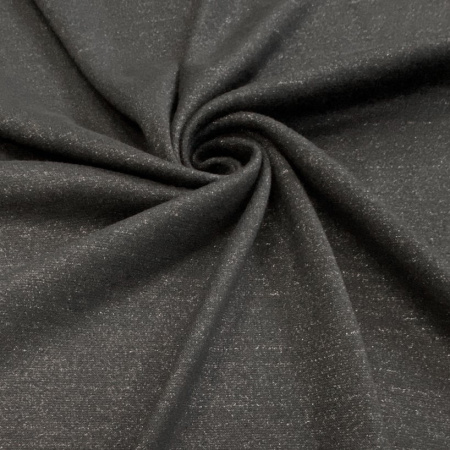 Трикотаж с люрексом Черный 150839ТТ 