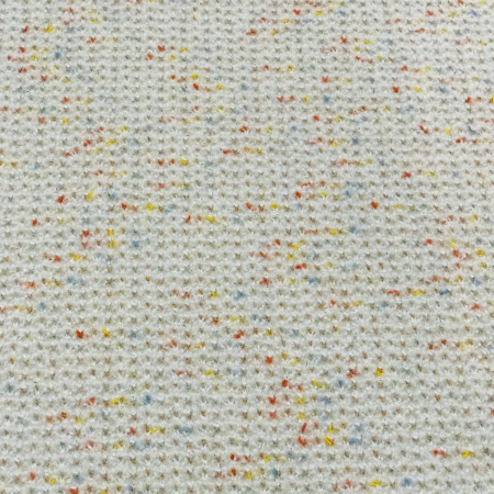 Трикотажное полотно букле Молочный 5058ТТ