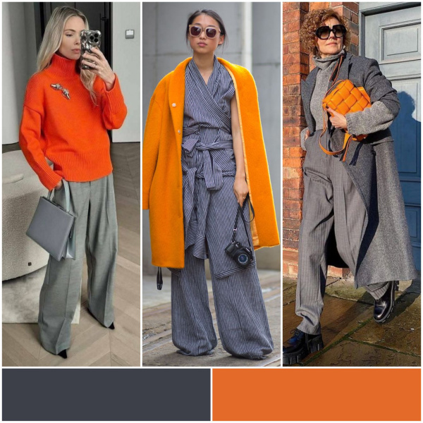 Идеальные цветовые сочетания с серым!