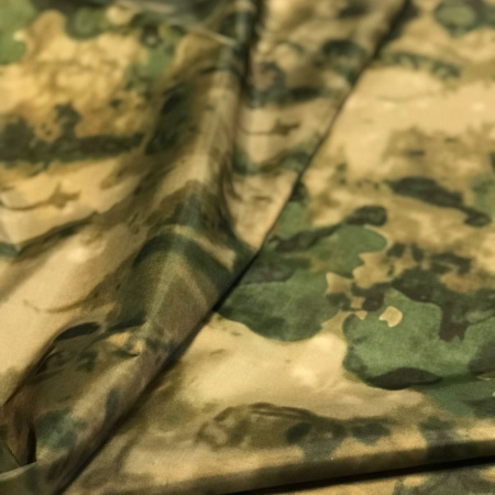 Плащевка Оксфорд 210D с покрытием PU 1000 "Мох" 96175О