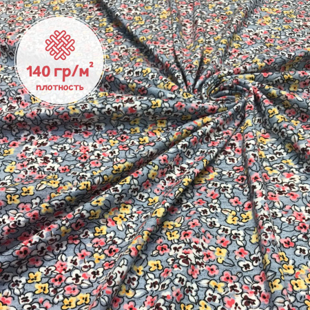 Кулирная гладь набивная рулон Реактив 1-76/611815НЖ