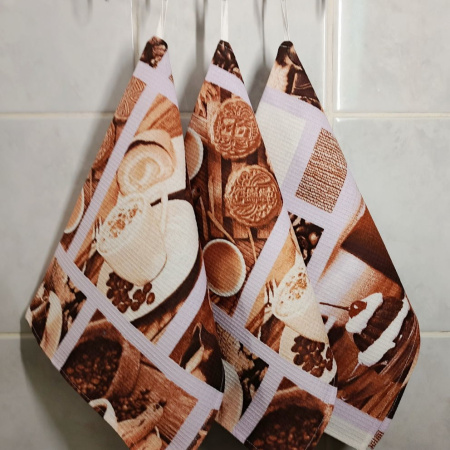 Вафельное полотно набивное 99-88/10182ВП