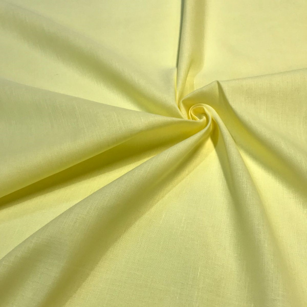 Ткань полульняная I сорт (полулен) Светло-желтый 93256 