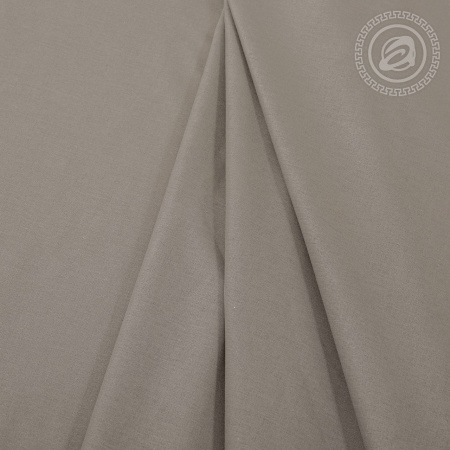 Поплин гладкокрашеный Серо-бежевый 044477П-220 