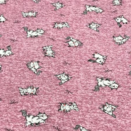 Кулирная гладь набивная рулон Реактив 1-76/611910НД