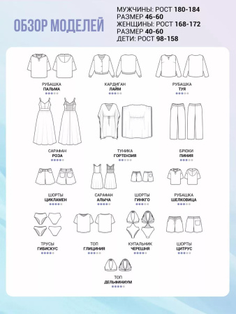 Журнал "Я шью" №35. Семейная летняя коллекция