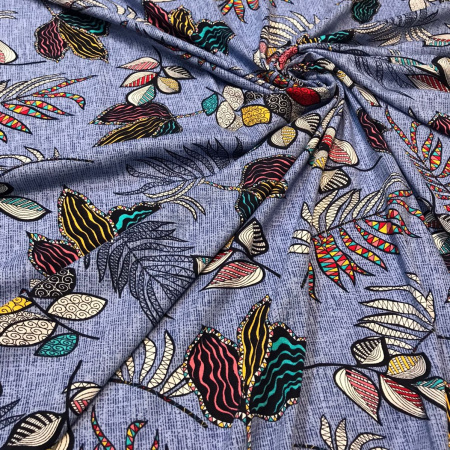 Кулирная гладь набивная рулон Реактив 1-76/611756НЖ