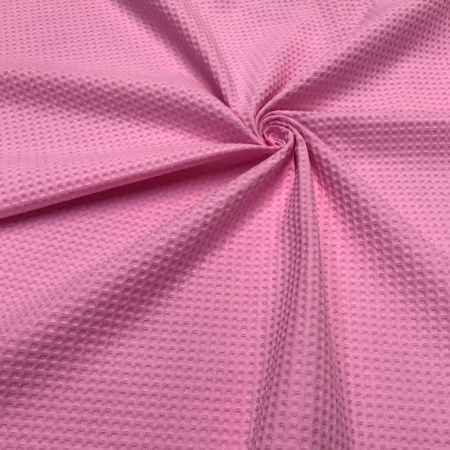 Вафельное полотно Розовый 10019ВП