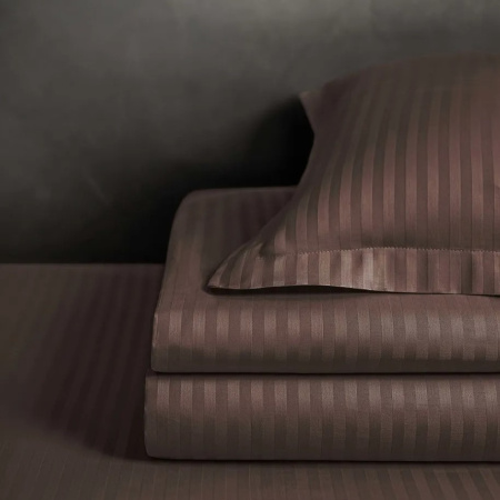 Сатин-страйп Шоколад 70171С-240 