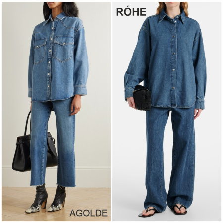 Джинсовые костюмы-двойки: возвращение классики!