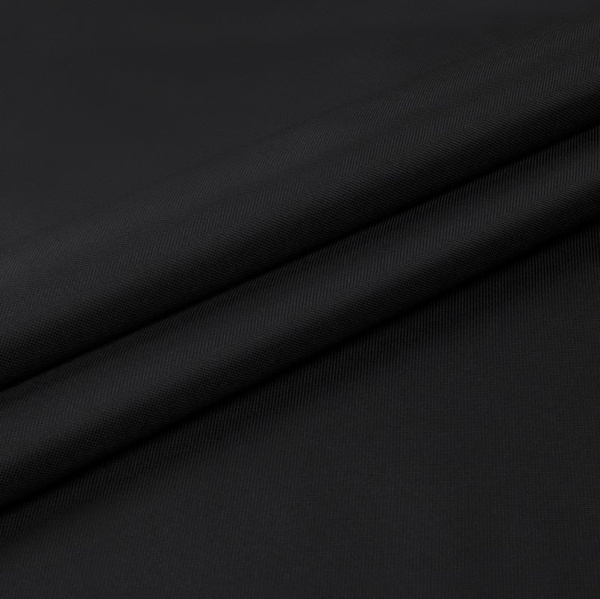 Плащевка Оксфорд 600Д ПВХ Черный 96149О 