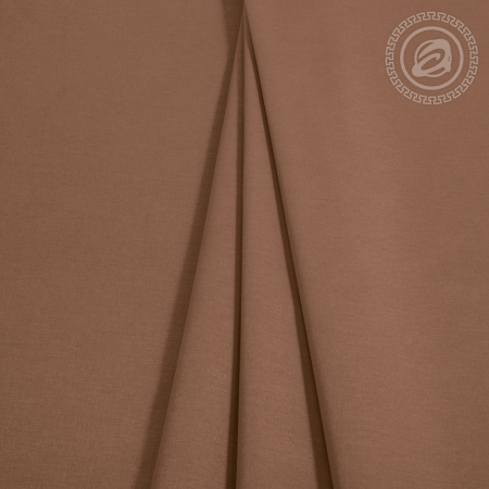 Поплин гладкокрашеный Кофейный 044461П-220 