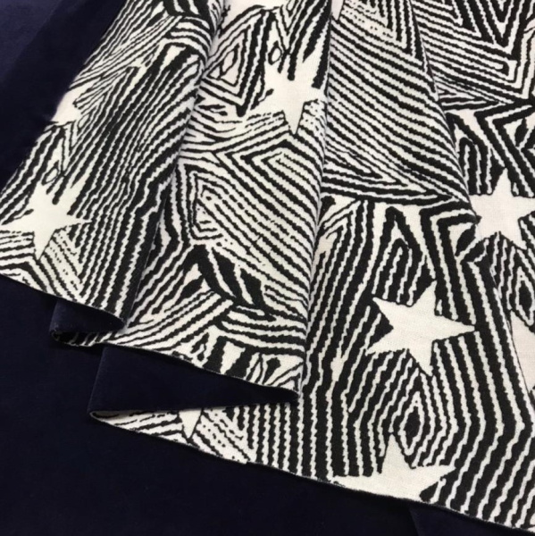 Трикотаж софт набивной 3037