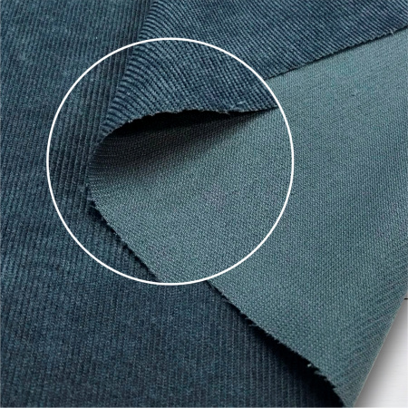 Микровельвет Синий джинсовый 09043В 