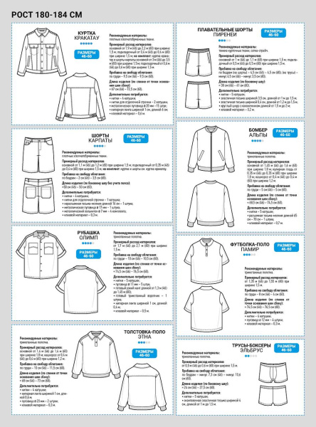 Журнал "Я шью" №44. Мужская коллекция весна-лето