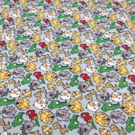 Кулирная гладь набивная рулон Реактив 1-76/611950НД