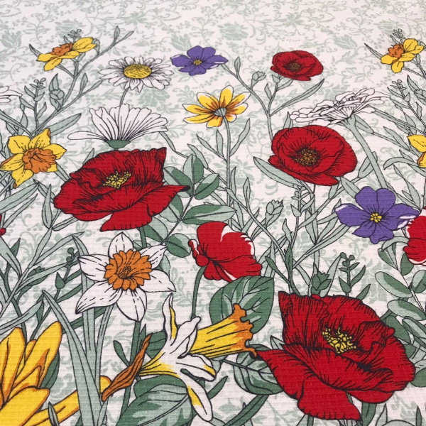 Вафельное полотно набивное 99-88/10162ВП