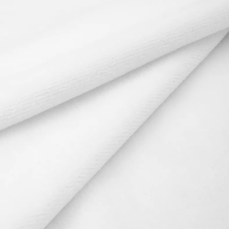 Велюр гладкокрашеный Белый 1-411/15089О 