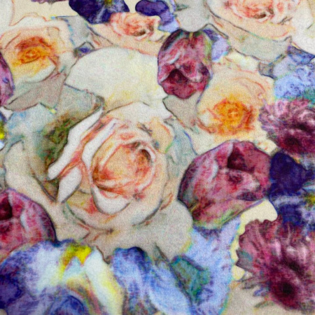 Флис набивной Диджитал Турция 1-51/16137Т