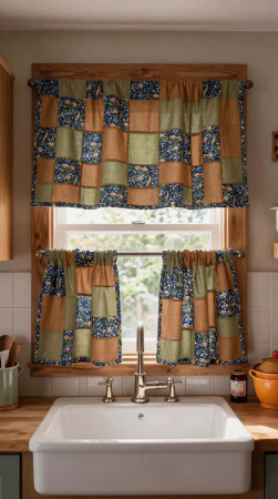 Набор для рукоделия и пэчворка из бязи, 3 отреза 159360Н-3