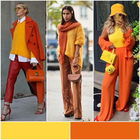 Сочетание цветов в одежде осенью: создаем стильные образы!