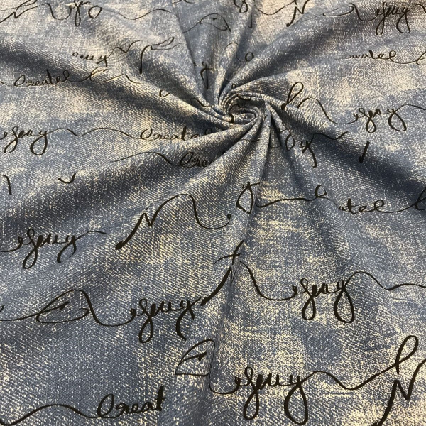 Ткань плательная хлопок «джинса» 3153П