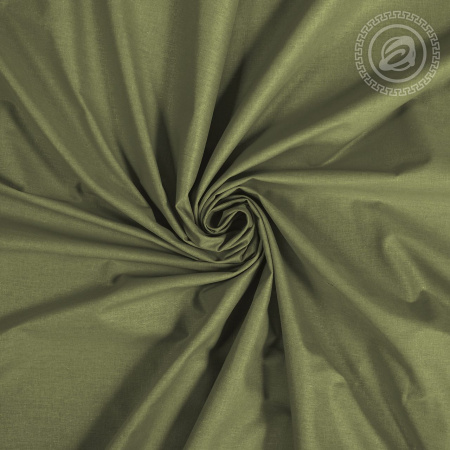 Поплин гладкокрашеный Олива 04422П-220 