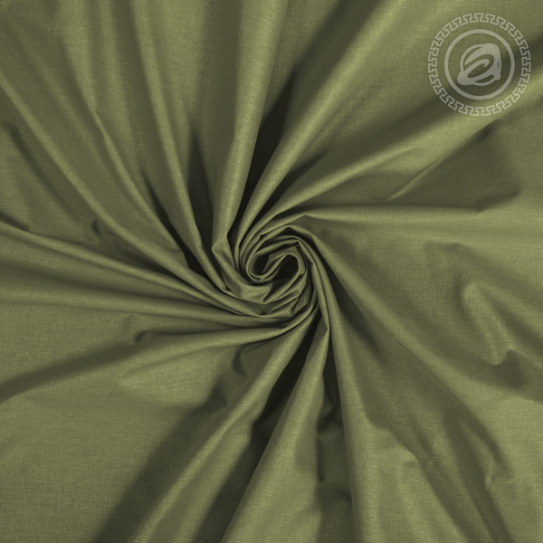 Поплин гладкокрашеный Олива 04422П-220 