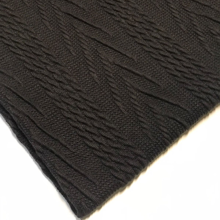 Трикотажное полотно "Жозе" Черный 5066ТТ 