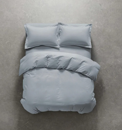 Сатин-страйп Серый 70174С-240 