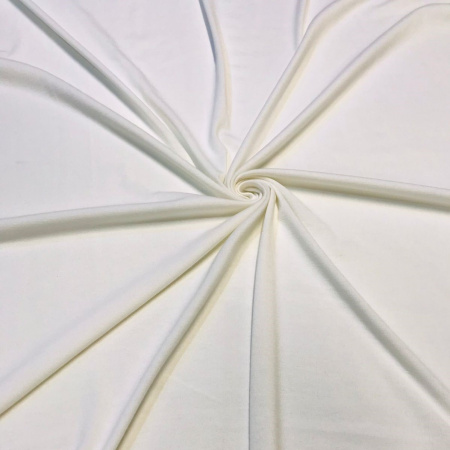 Кулирная гладь с вискозой, п/э, эластаном, Молочный 99-24/0920ТТ