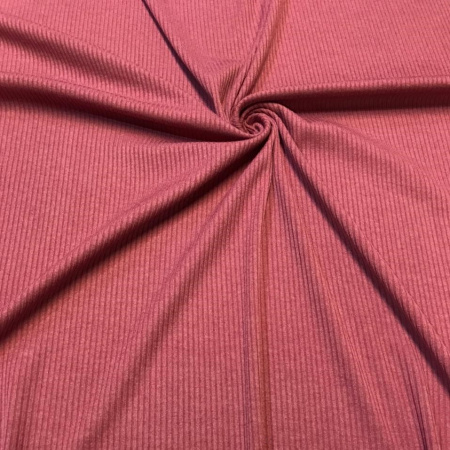Трикотаж Лапша Темно-розовый меланж 99-23/50120Л 