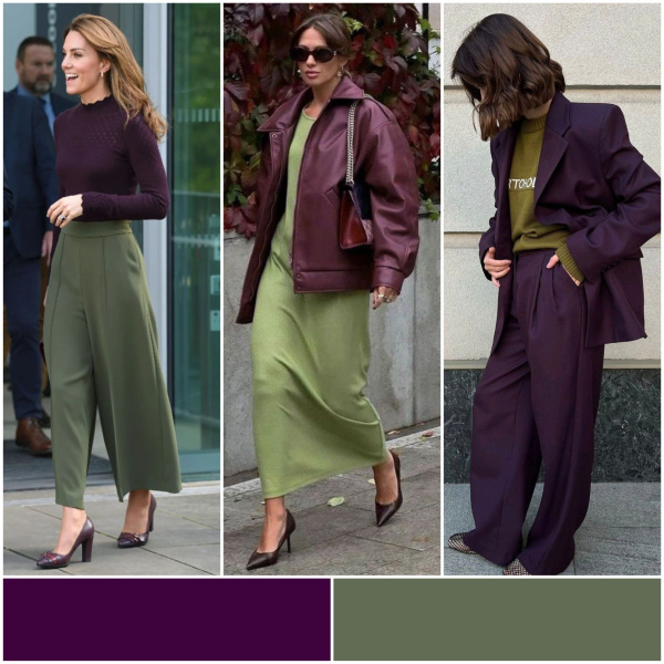 Трендовый цвет баклажан: с чем сочетать?