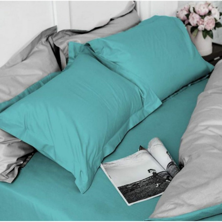 Премиум-поплин Ранфорс Морозная мята 1734-240 