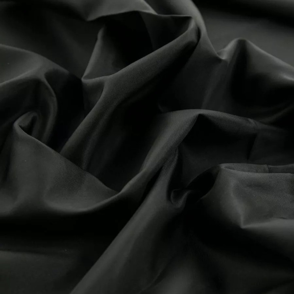 Ткань подкладочная п//э, 230Т Черный 99-20/7088 