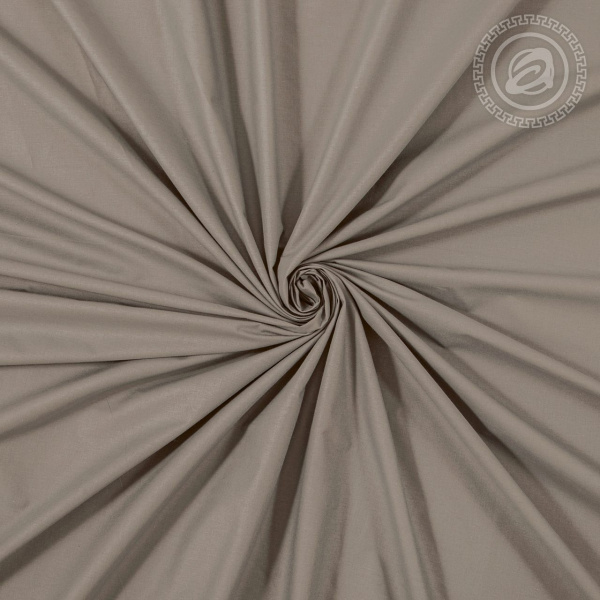 Поплин гладкокрашеный Серо-бежевый 044477П-220 